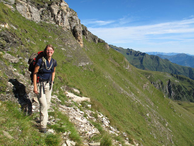 Sonja bei der Nachtkarwand (14. Aug.)