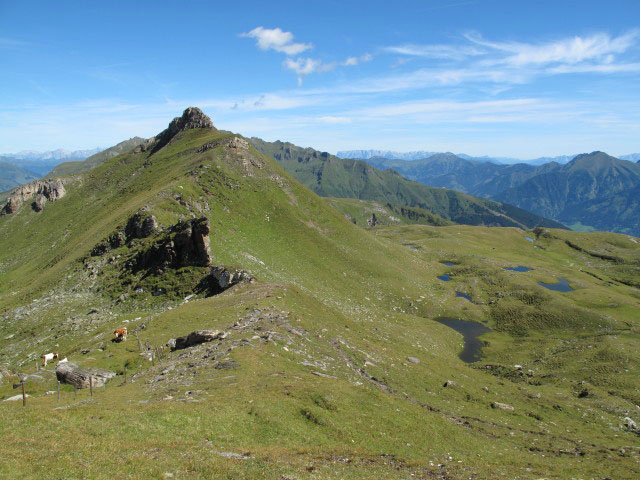 vom Wildeckriegel Richtung Norden (14. Aug.)