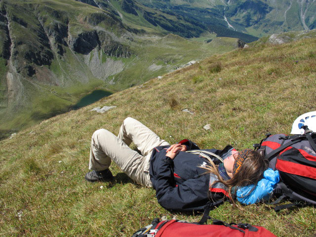 Sonja am Silberpfennig, 2.600 m (14. Aug.)