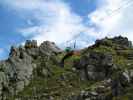 Familienklettersteig Hirschkarspitze: Flying Fox (13. Aug.)