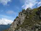 Familienklettersteig Hirschkarspitze: Ausstiegsgrat und Flying Fox (13. Aug.)