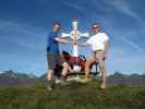 Norbert und ich am Kalkbretterkopf, 2.412 m (14. Aug.)