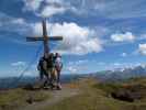 Norbert, Sonja und ich am Silberpfennig, 2.600 m (14. Aug.)