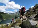 Sonja und Norbert zwischen Oberer Bockhartsee und Herrensteig (14. Aug.)