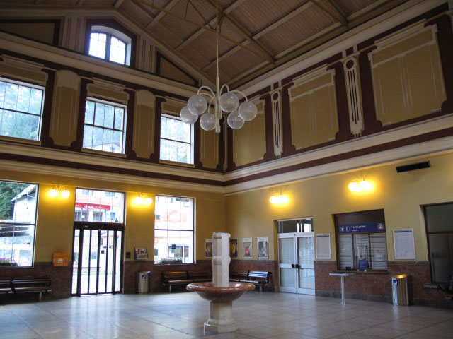 Bahnhof Bad Gastein, 1.082 m