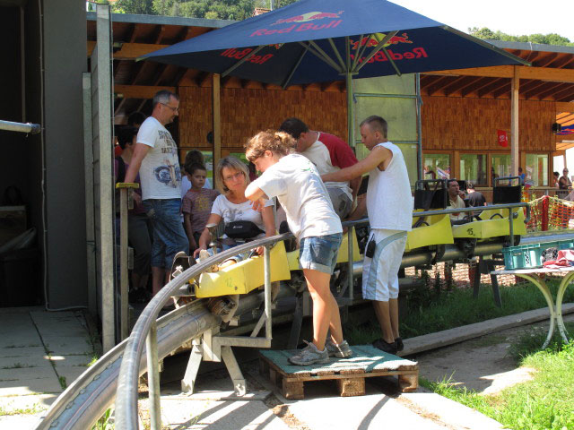 Mama in der Talstation