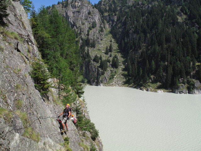 Axel in der rechten Uferroute