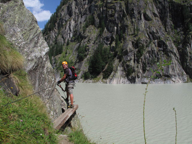 Axel in der rechten Uferroute