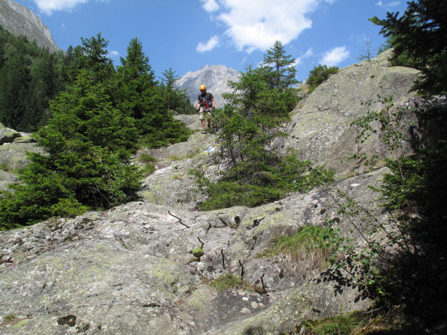 Axel in der linken Uferroute