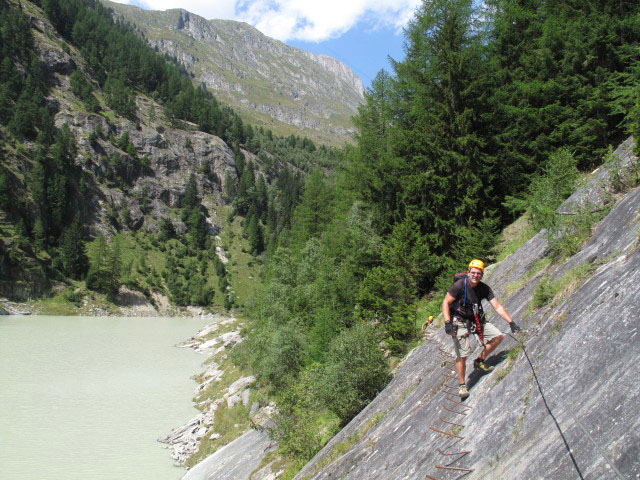 Andreas und Axel in der linken Uferroute