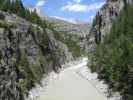 Stausee Gibidum von der Nepalhängebrücke aus