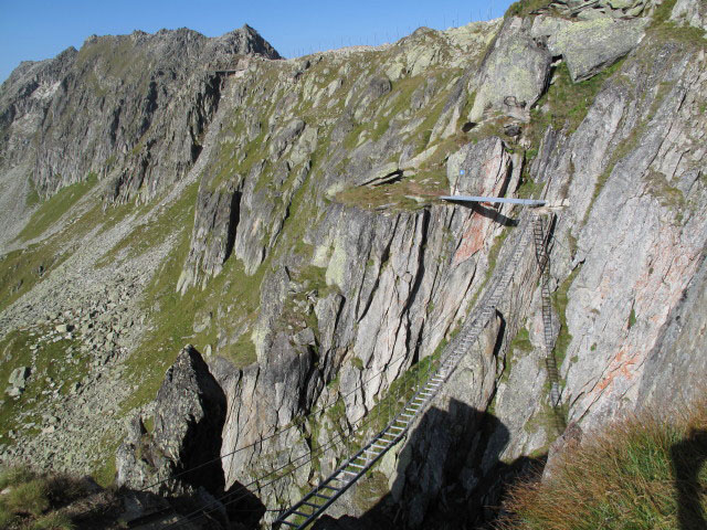 Eggishorn-Klettersteig: H&auml;ngebr&uuml;cke