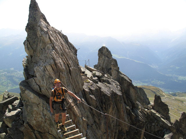 Eggishorn-Klettersteig: Andreas am Falkenturm