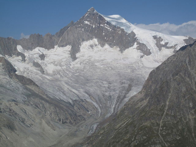 Aletschhorn vom Eggishorn aus