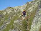 Eggishorn-Klettersteig: Axel in der Fuxfährte