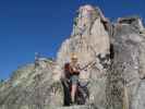 Eggishorn-Klettersteig: Axel im Adlersitz