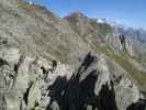 Eggishorn-Klettersteig: Axel in der Umgehung der Tyrolienne