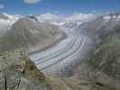 Großer Aletschgletscher von Eggishorn aus