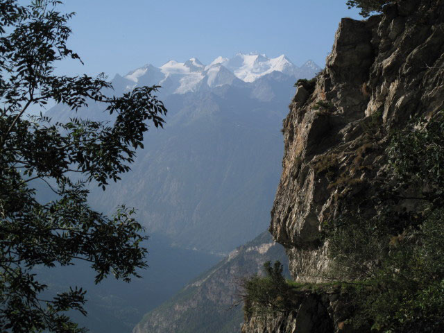 Mischabel vom Wasserleitungsweg Niw&auml;rch aus