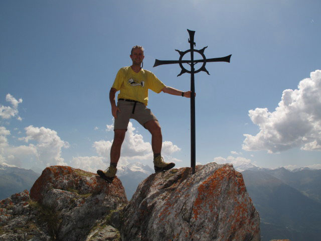 Ich am Roti Ch&uuml;e, 2.471 m