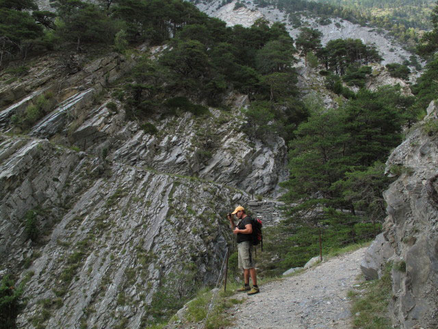 Axel zwischen Bietschbach-Naturbr&uuml;cke und Bietschtal-Viadukt