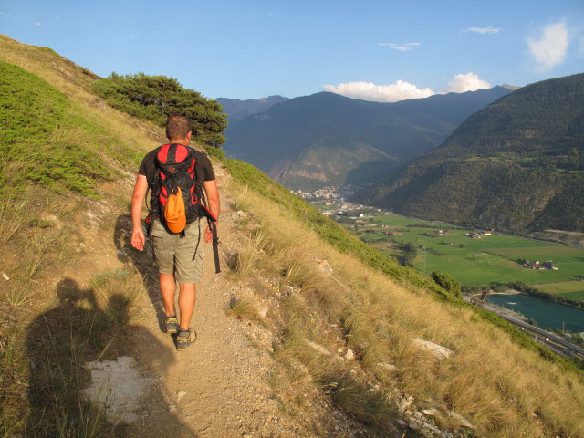 Axel am H&ouml;henweg L&ouml;tschberg S&uuml;drampe zwischen Maachi und Bigstatt