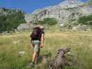 Axel zwischen Baltschiedertal und Baltschiedertal-Klettersteig