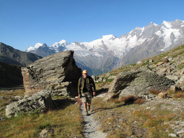 Axel zwischen Chrizbode und T&auml;lli