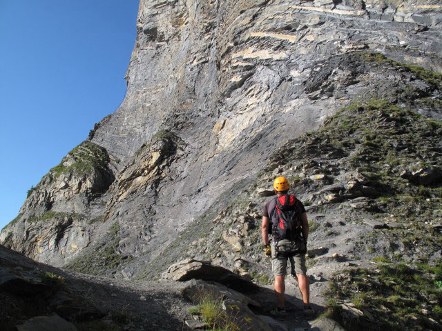 Leukerbad-Klettersteig: Axel am Zum Lärch