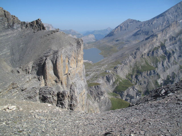 Gemmipass vom Leukerbad-Klettersteig aus