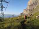 Andreas zwischen Untere Schmitte und Leukerbad-Klettersteig