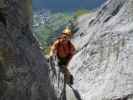 Leukerbad-Klettersteig: Andreas am Hammer