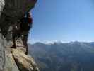 Leukerbad-Klettersteig: Andreas und Axel zwischen Hammer und Biwakplatz