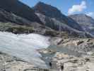 Andreas und Axel zwischen Daubenhorn und Daubenhorn-Gletscher