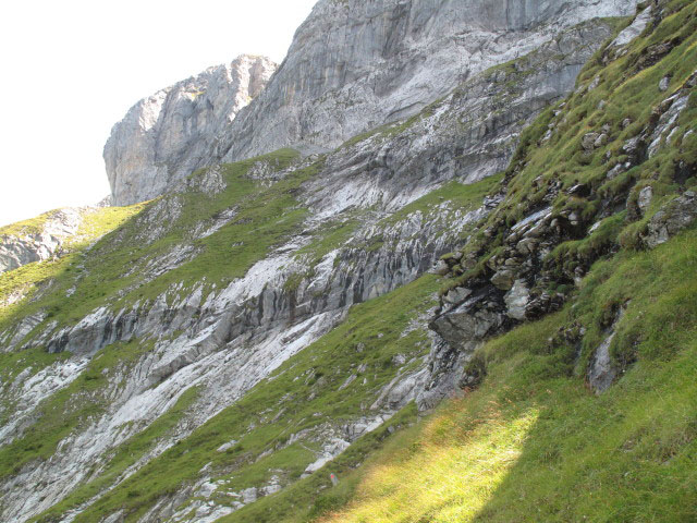 zwischen Eigertrail und Ostegghütte-Klettersteig