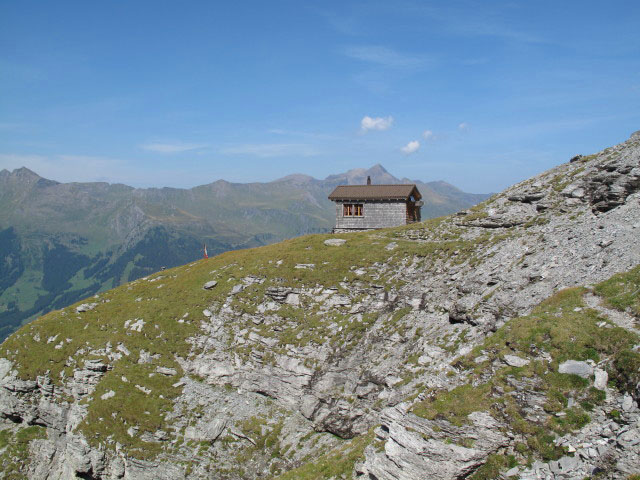 Osteggh&uuml;tte vom Osteggh&uuml;tte-Klettersteig aus