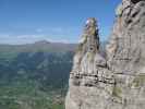 neben dem Ostegghütte-Klettersteig