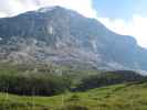 Eiger-Nordwand vom Bahnhof Alpiglen aus