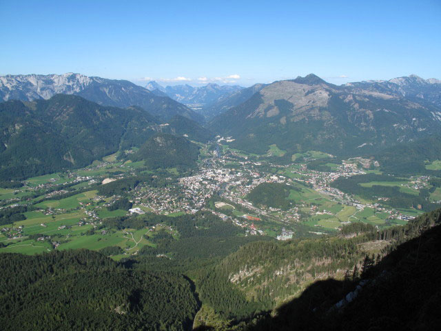 Bad Ischl von Katrin-Klettersteig aus