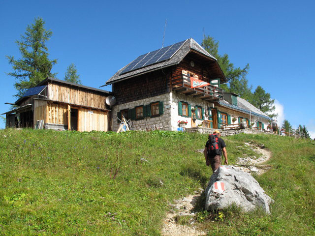 Axel bei der Ebenseer Hochkogelh&uuml;tte, 1.558 m