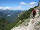 Axel auf Weg 211 zwischen Hochkogel-Abstiegsklettersteig und Hochkogel-Klettersteig