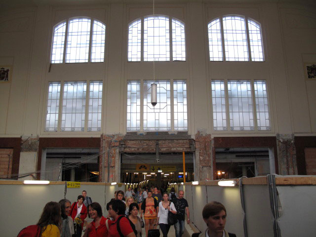 Hauptbahnhof Salzburg, 428 m (14. Aug.)