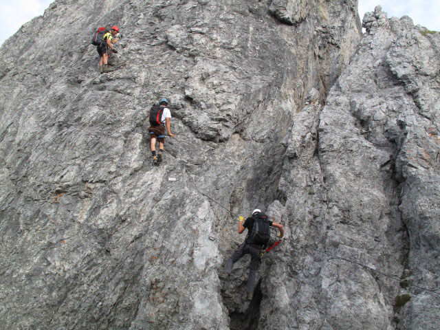 Königsjodler-Klettersteig: Jungfernsprung (4. Sep.)