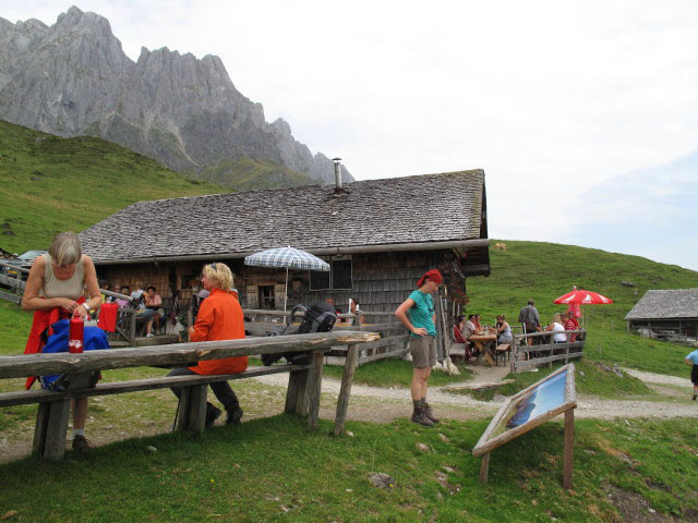 Carmen auf der Widdersbergalm, 1.542 m (4. Sep.)