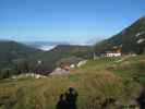 Schönbergalm und Erichhütte von Weg 436 aus (3. Sep.)