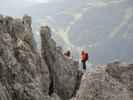 Königsjodler-Klettersteig: zwischen Almhäuslblick und Saller-Riss (4. Sep.)