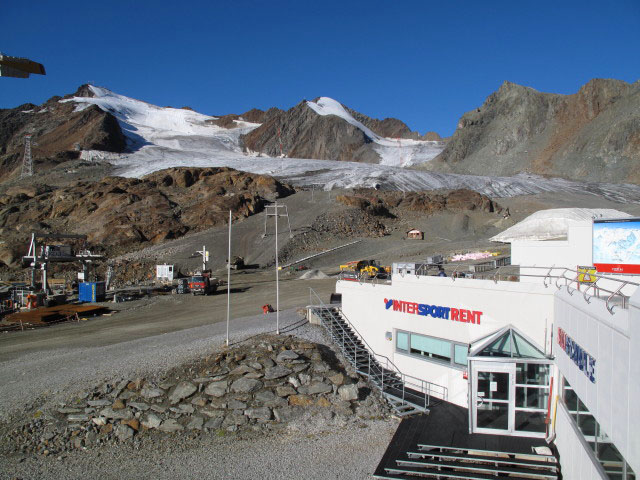 Brunnenkogelferner von der Bergstation des Gletscherexpress aus (10. Sep.)