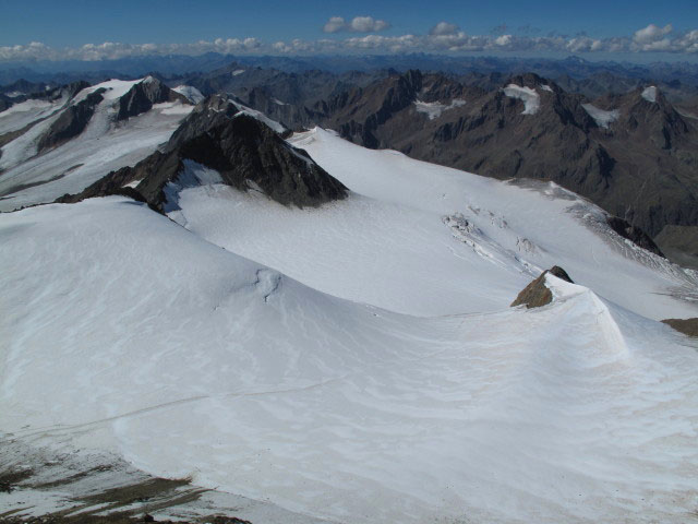 Taschachferner von der Wildspitze aus (10. Sep.)