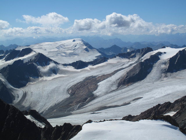 von der Wildspitze Richtung Südwesten (10. Sep.)