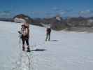 Gudrun und Christoph am Taschachferner (10. Sep.)